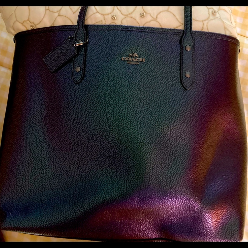 Coach large tote bag